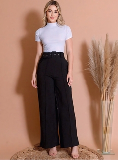 Calça Pantalona Linho Luana Preto - loja online