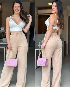 Cropped Strass Luisa Branco na internet