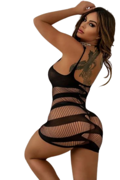 Lingerie Sexy Linha Bodystocking - Sexy Shop Atacado - Distribuidor - Atacado de Sex Shop