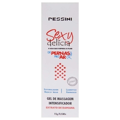 De Pernas Pro Ar Gel Intensificador 15g Pessini - loja online