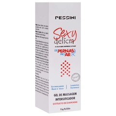 De Pernas Pro Ar Gel Intensificador 15g Pessini - Sexy Shop Atacado - Distribuidor - Atacado de Sex Shop