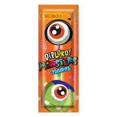 pirulito-dip-loko-monsters-mais-neon-unitario-laranja-10g-danilla