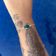 Pulseira Ônix verde