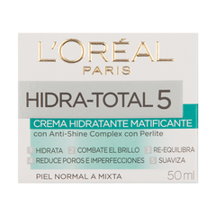 Crema matificante L´Oréal Paris Hidra total 5 en internet