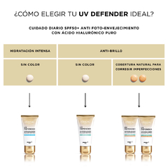 Crema Uv Defender Anti Brillo con color L'Oréal Paris - tienda online