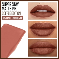 Labial liquido Maybelline Super Stay Matte Ink Coffee - Jazmín de Rosas | Verse bien