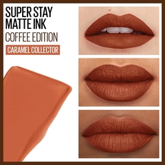 Labial liquido Maybelline Super Stay Matte Ink Coffee - tienda online