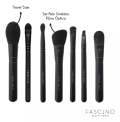  Set de Brochas de Maquillaje Fascino My beauty Tools x7 detalles