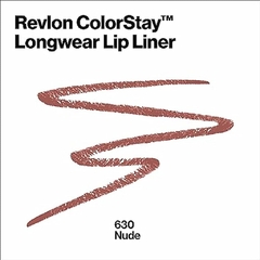 Delineador de labios Revlon Colorstay Lipliner tono 630 Nude tester