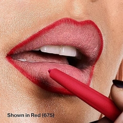 Delineador de labios Revlon Colorstay Lipliner tono 675 Red como queda