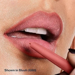 Delineador de labios Revlon Colorstay Lipliner tono Blush 680 como queda