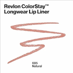 Delineador de labios Revlon Colorstay Lipliner tono Natural 685 tester