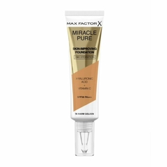 Base Max Factor Miracle Pure tono Warm Golden 76 