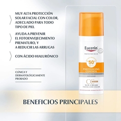 Eucerin Sun CC Cream FPS 50 en internet