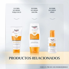 Imagen de Eucerin Sun Crema Gel Alergias FPS 50