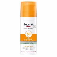 Eucerin Sun Gel Crema Facial Toque Seco SPF50
