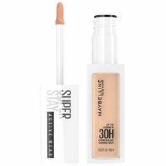 Corrector Maybelline Superstay Active Wear 30 Hs tono Sand 20 Aplicador