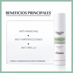 Eucerin DermoPure Oil Control Serum Triple Efecto caracteristicas