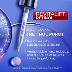 Serum L'Oréal Paris Revitalift Noche Retinol propiedades