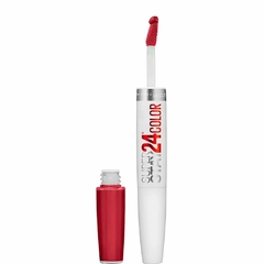 Labial Maybelline Superstay 24 hs tono 025 Keep up the Flame abierto