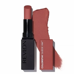 Labial Revlon Colorstay Suede Ink. Tono Want it all 003 tester
