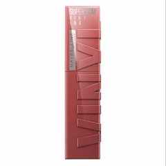 Labial Líquido Maybelline SuperStay Vinyl Ink Tono Peppy