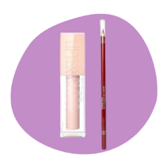 Lip Combo Lifter Gloss + Delineador Celebrate