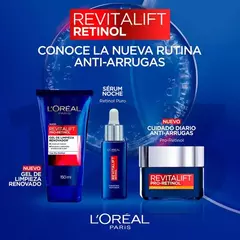 Linea completa L'Oréal Paris Revitalift Retinol formula