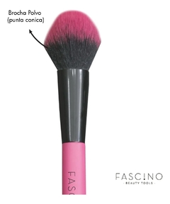 Set de Brochas Pouch Pink Fascino - Jazmín de Rosas | Verse bien, hace bien
