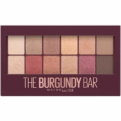 Sombra de ojos Maybelline The Burgundy Bar Palette