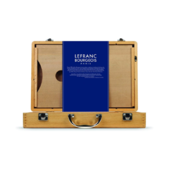 Caja Madera Oleos Finos 40ml Y + Lefranc Bourgeois Importado* en internet