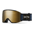 Óculos Snow Goggles Smith Squad MAG - Azul / Dourado Espelhado (2 Lentes)