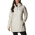 Jaqueta Columbia Joy Peak Mid Com Capuz Feminina - Branco Chalk