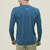 Camiseta Pine Creek Performance UV M/L Masculina - Azul Petróleo - comprar online