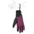 Luva CAMP G Air Glove Lady Feminina - Preto / Roxo na internet