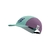 Boné Compressport 5 Panel Unissex - Verde / Roxo