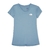 Camiseta The North Face Hyper Tee Crew M/C Feminina - Azul - loja online