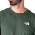 Camiseta The North Face Hyper Tee Crew Manga Longa Masculina - Verde Musgo - Jasper - Tudo para corrida de rua ou trilha, camping, esqui e MTB