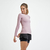 Camiseta Solo Ion UV Solar M/L Feminina - Rose