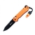 Canivete GANZO G7453P com Apito - Laranja / Black Blade