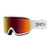 Óculos Snow Goggles Smith Frontier Unissex - Branco / Vermelho Espelhado