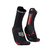 Meia Compressão Compressport Run Hi V3.0 - Preta / Vermelha