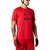 Camisa MTB FOX Ranger Block SS Masculina - Vermelho