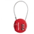 Cadeado Segredo Naturehike Mini Password - Vermelho