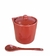 Açucareiro em Cerâmica Liso Manhattan Vermelho 300ml - comprar online