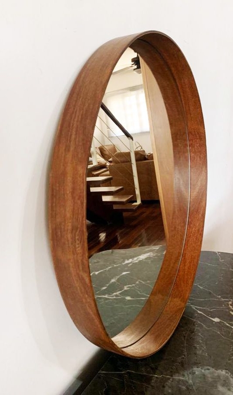 Espelho Borda de Madeira - Comprar em Studio Orgânico