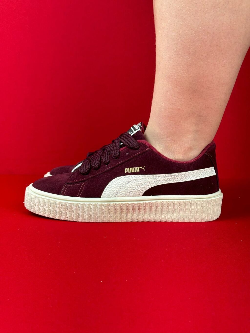 Tenis Puma Vinho Bege Comprar em LF.EMIMPORTS