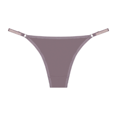 Calcinha Tanga String Microfibra Com Regulagem - Tiê Lingerie