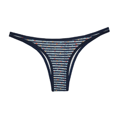 Tanga Estampada Cotton Lateral Fina - comprar online