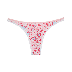 Tanga Estampada Cotton Lateral Fina